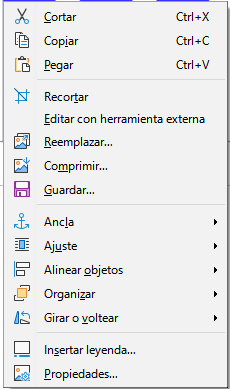 Ventana para insertar una imagen