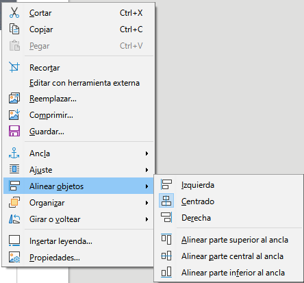Ventana para insertar una imagen