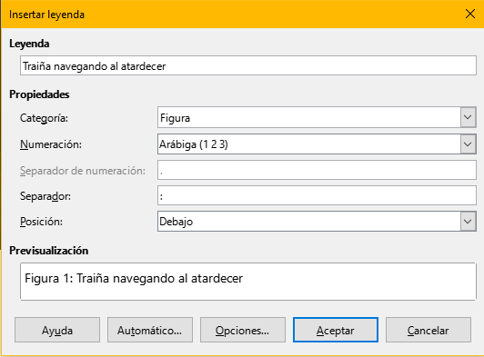 Ventana para insertar una imagen