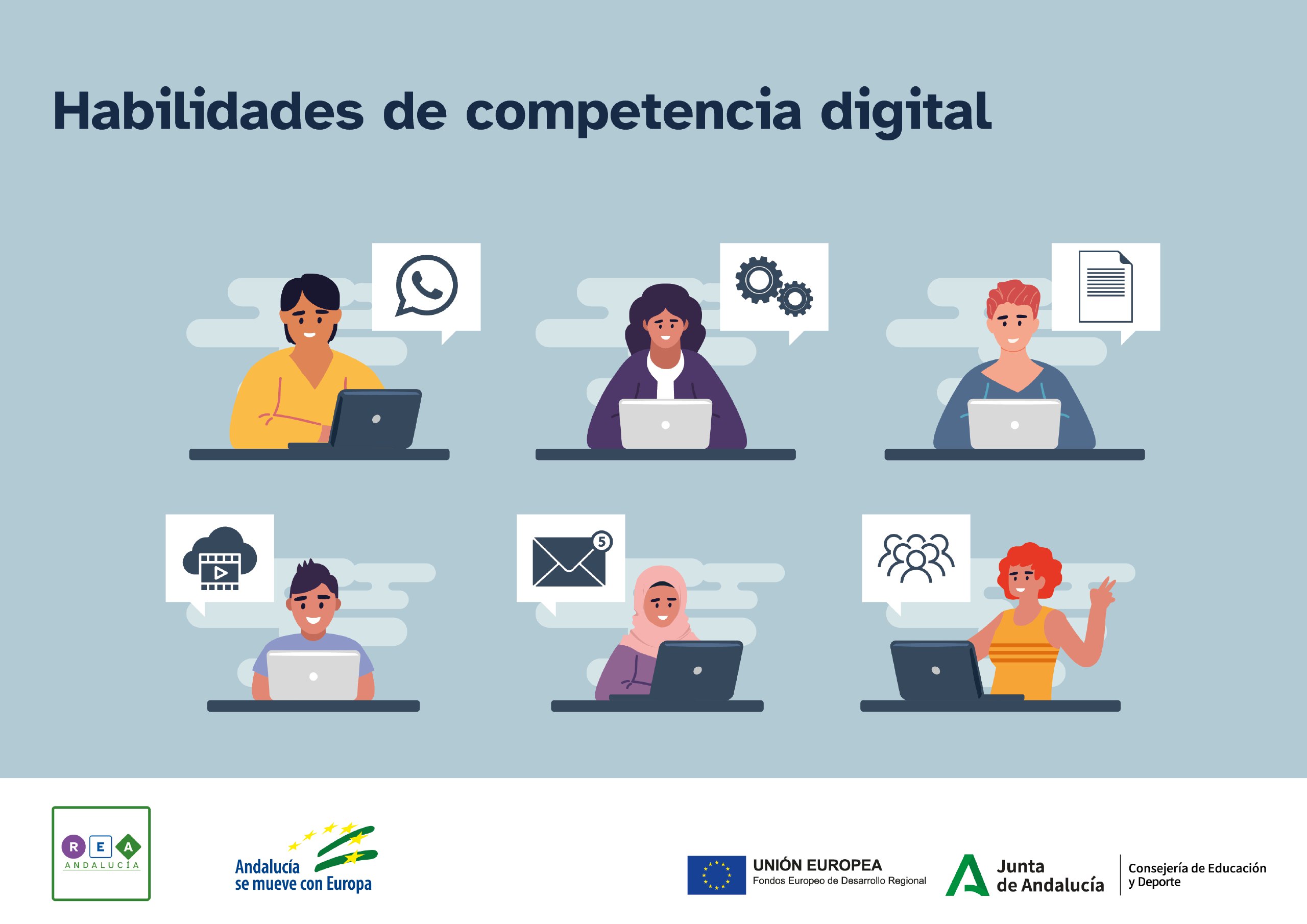 Portada guía de competencia digital